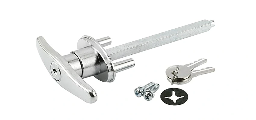 Old Style Garage Door Locks Replacements in Woodside, California